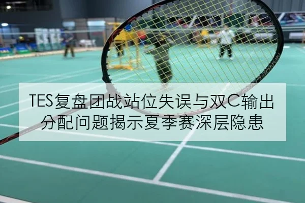 TES复盘团战站位失误与双C输出分配问题揭示夏季赛深层隐患 - MANGUAN