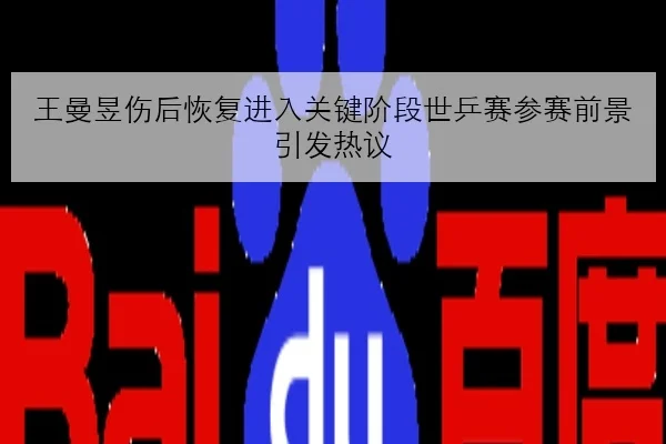 王曼昱伤后恢复进入关键阶段世乒赛参赛前景引发热议